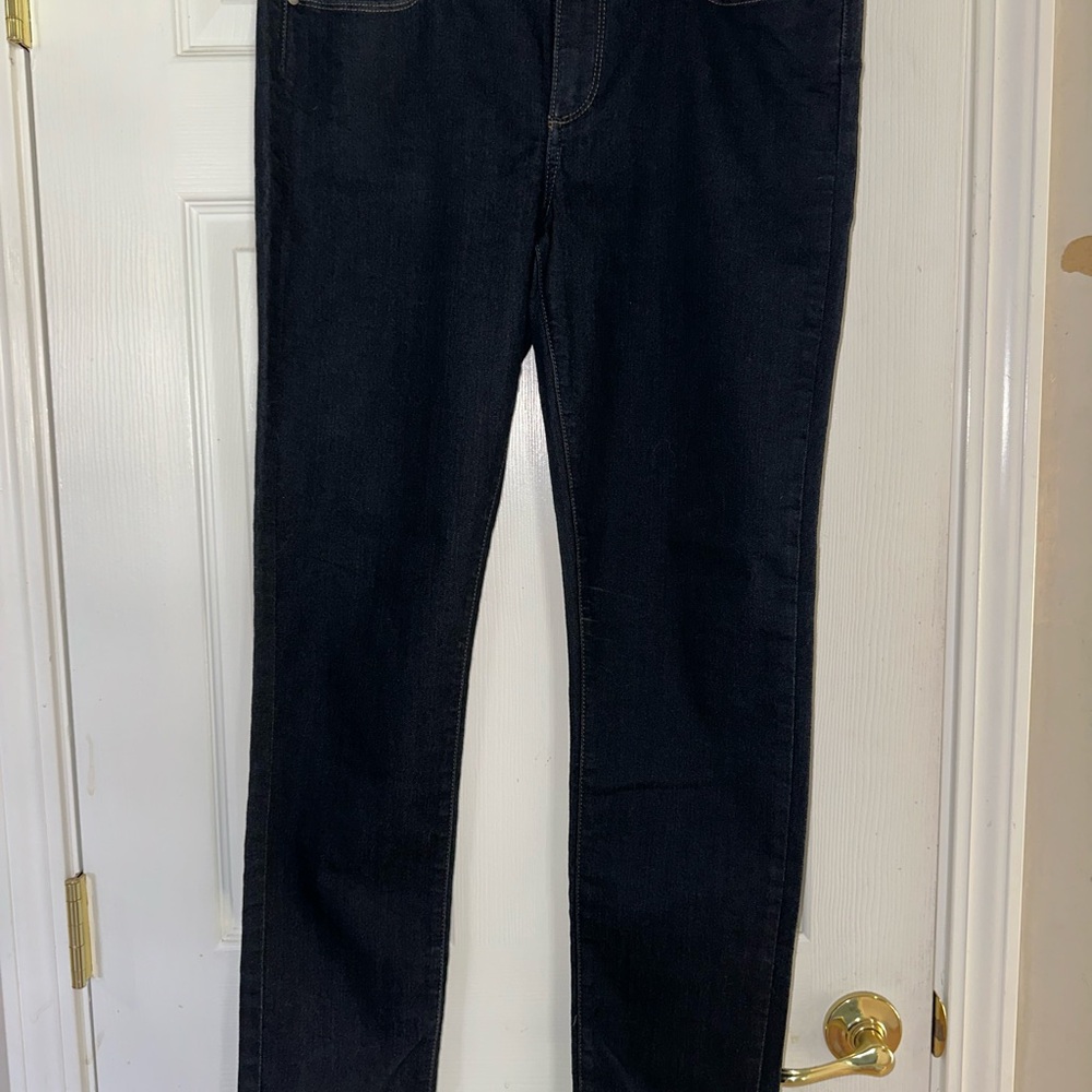 PAIGE WomensDark Blue Straight Jeans